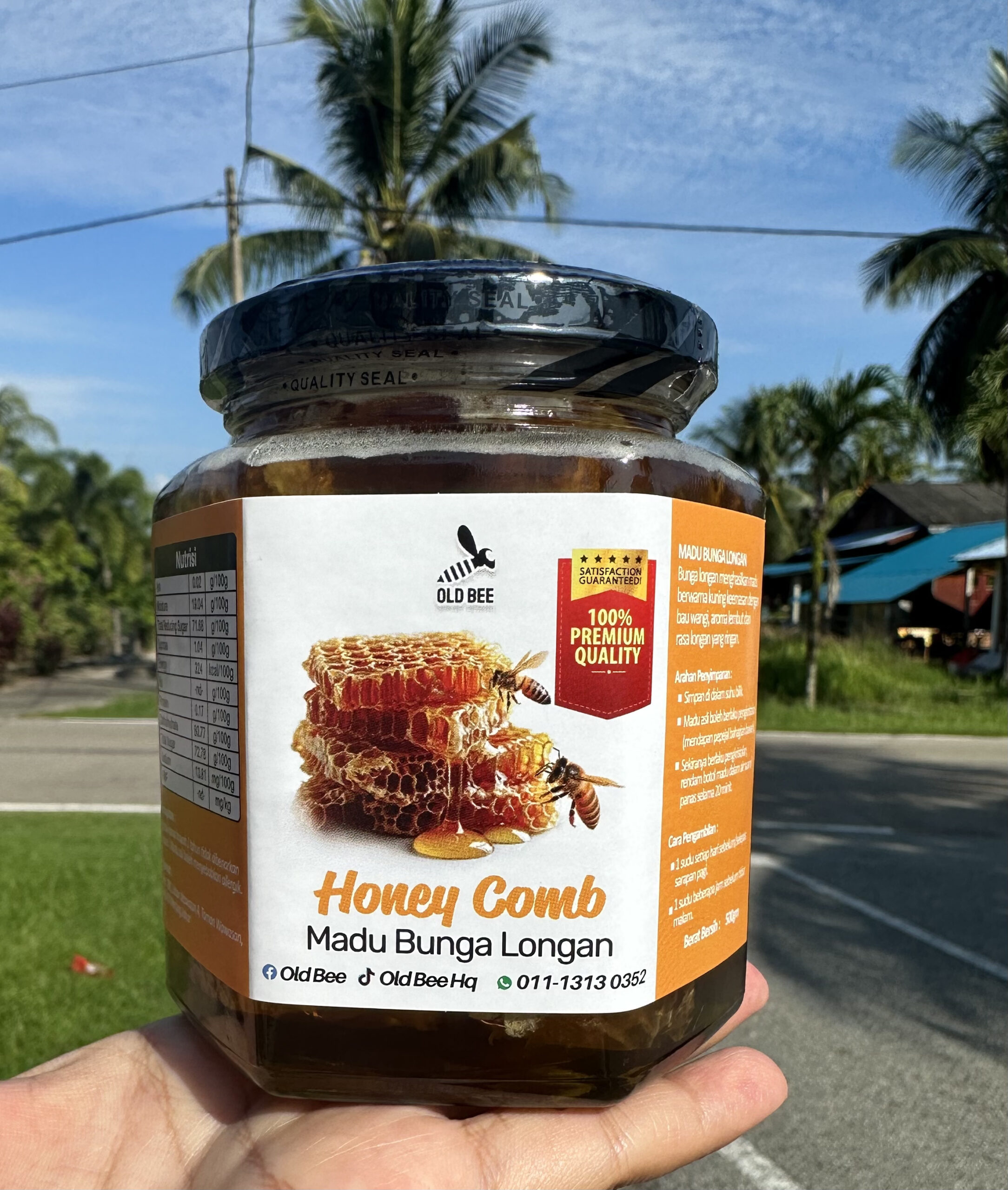 Madu Sarang (Honeycomb)